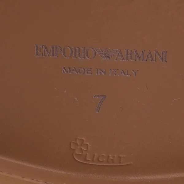 EMPORIO ARMANI Leather Moccasins K-170565_013