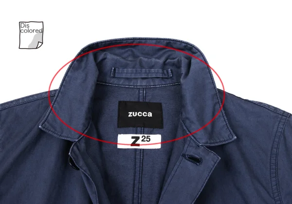 zucca Dyed Balmacaan Coat K-170566_005