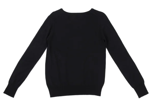 zucca Cashmere Blend V Neck Knit Sweater K-170567_008