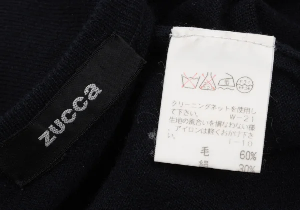 zucca Cashmere Blend V Neck Knit Sweater K-170567_011