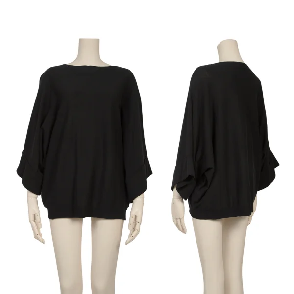 zucca Cotton Dolman Sleeve Knit Top Black M K-170568_001