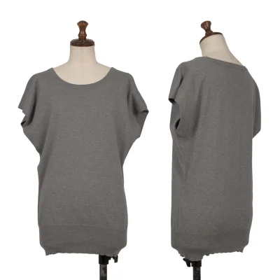 zucca Cotton French Sleeve Knit Top