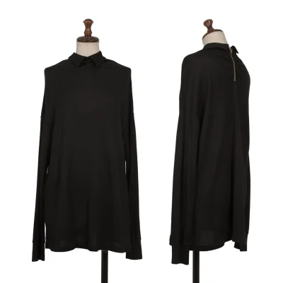 zucca Collared Knit Top