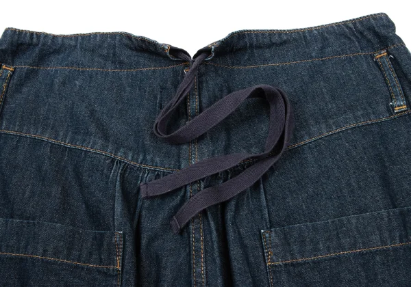 zucca High Waist Denim Dropped Crotch Pants K-170574_010