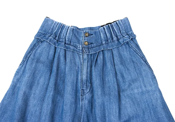 zucca Waist Switching Denim Wide Pants K-170575_002