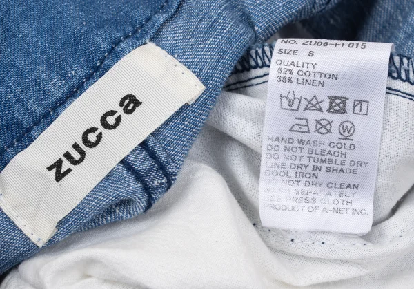 zucca Waist Switching Denim Wide Pants K-170575_012