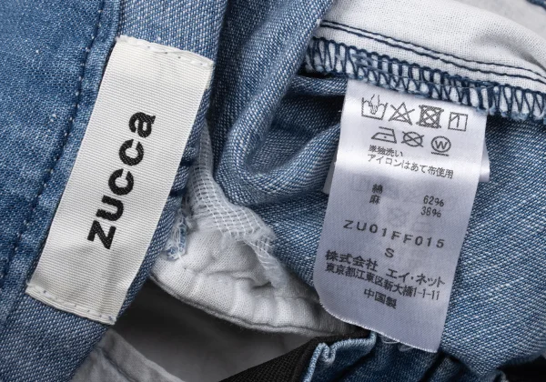 zucca Waist Switching Denim Wide Pants K-170575_013
