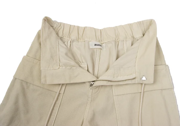 zucca Dyed Cotton Corduroy Wide Pants K-170576_005