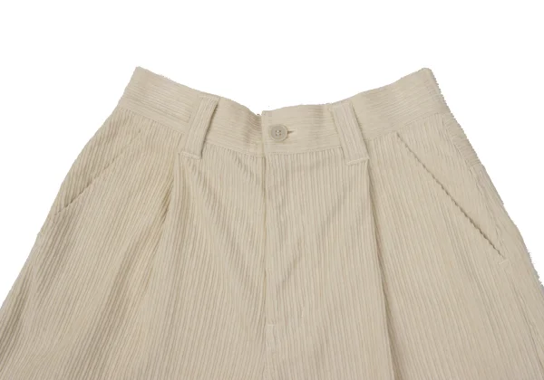zucca Washed Wide-wale Corduroy Cropped Pants K-170577_002
