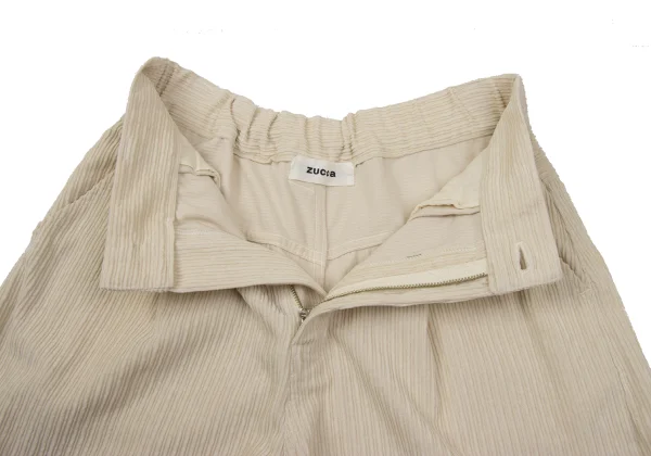 zucca Washed Wide-wale Corduroy Cropped Pants K-170577_005