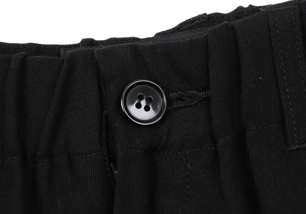 CABANE de ZUCCA Cotton Blend Tuck Tapered Pants K-170578_003