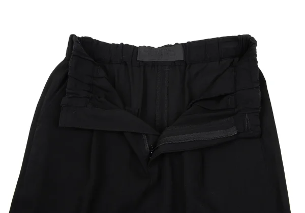 CABANE de ZUCCA Cotton Blend Tuck Tapered Pants K-170578_005