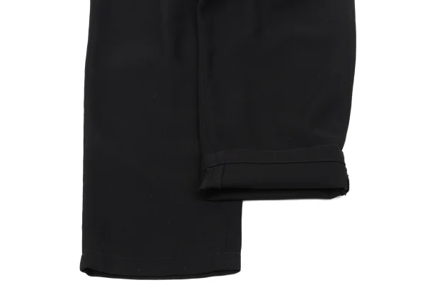 CABANE de ZUCCA Cotton Blend Tuck Tapered Pants K-170578_007