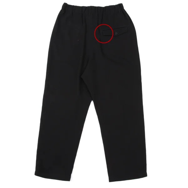 CABANE de ZUCCA Cotton Blend Tuck Tapered Pants K-170578_008