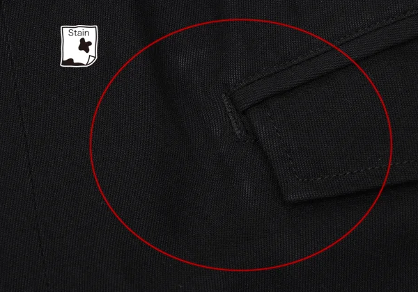 CABANE de ZUCCA Cotton Blend Tuck Tapered Pants K-170578_009