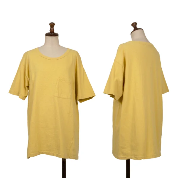 ARTS&SCIENCE Patch Pocket T-shirt Yellow 3 K-170581_001