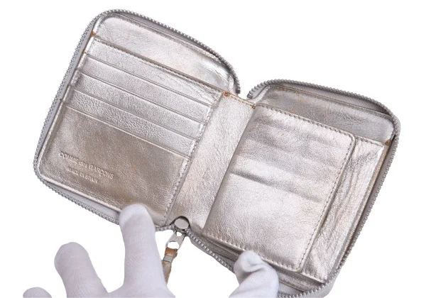 COMME des GARCONS Foil Round Zip Wallet K-170582_008