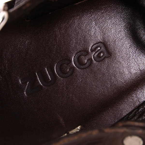 zucca Braided Leather Sandals K-170591_012