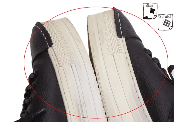 zucca Leather Platform Sneakers K-170592_010