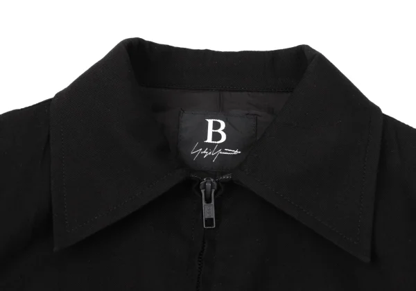 B Yohji Yamamoto Braided Sleeve Design Short Blouson K-170593_004