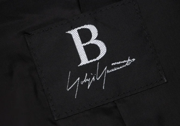 B Yohji Yamamoto Braided Sleeve Design Short Blouson K-170593_017