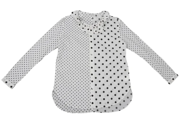 Y's Gather Polka Dot Switching Shirt K-170594_002