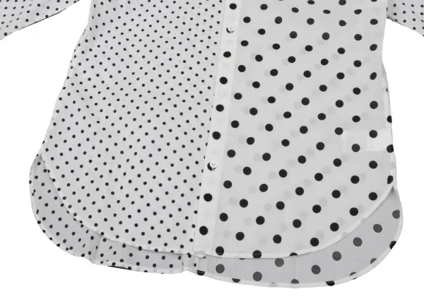 Y's Gather Polka Dot Switching Shirt K-170594_009