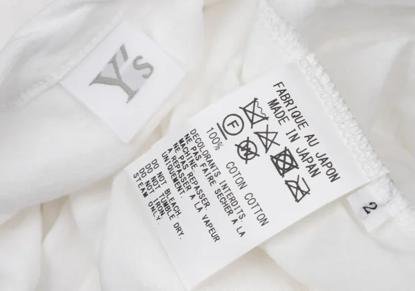 Y's Cotton T Shirt K-170595_012