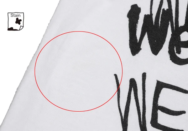 COMME des GARCONS Cross Patch Poem Print T-shirt K-170596_008