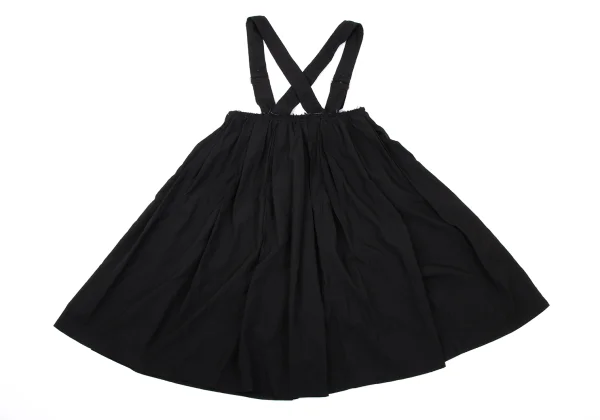 BLACK COMME des GARCONS Belted Suspender Skirt K-170597_011