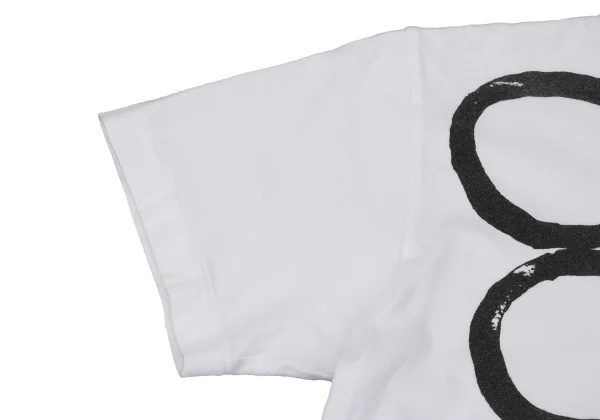 BLACK COMME des GARCONS Drawing Circle Print T-Shirt K-170598_005