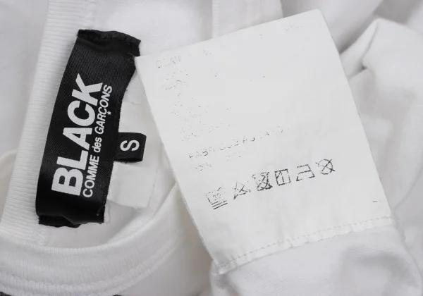 BLACK COMME des GARCONS Drawing Circle Print T-Shirt K-170598_015