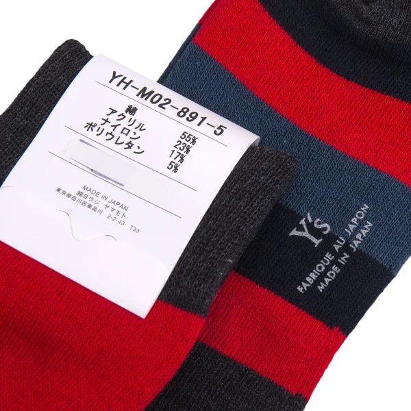Y's Stripe Socks K-170602_005
