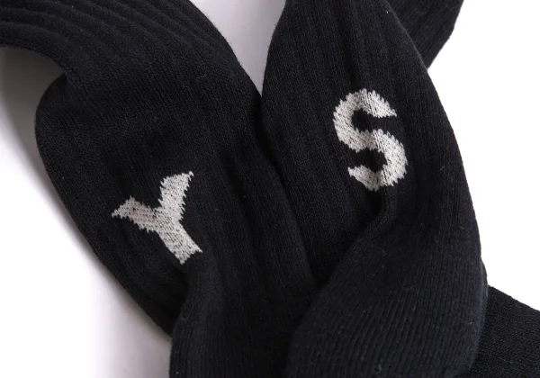 Y's × CHICSTOCKS Logo Jacquard Socks K-170607_004