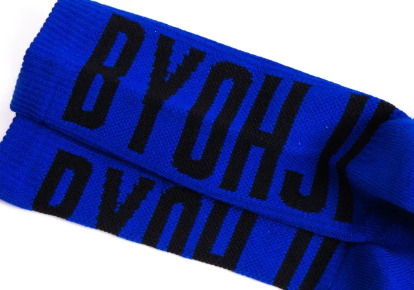 Yohji Yamamoto Logo Jacquard Rib Socks K-170608_003
