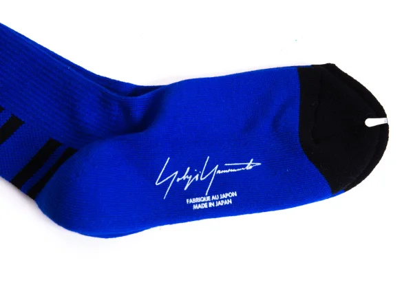 Yohji Yamamoto Logo Jacquard Rib Socks K-170608_004