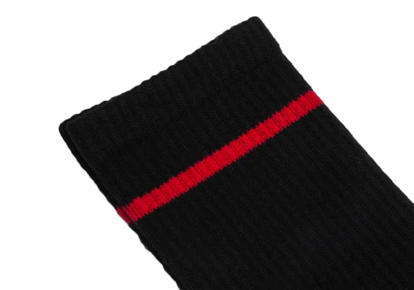 REGULATION yohji yamamoto Logo Jacquard Rib Socks K-170611_002