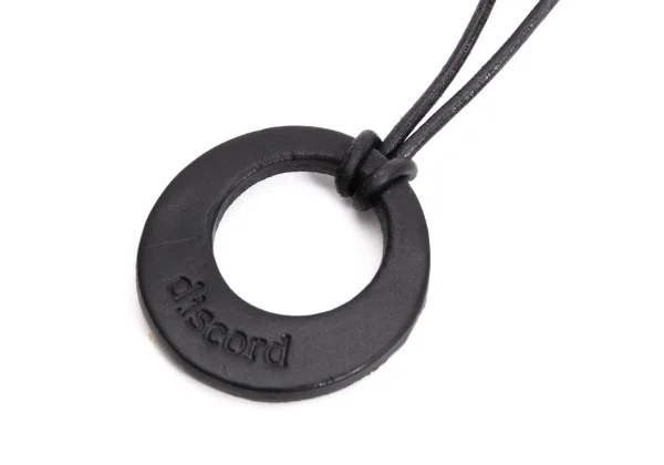 Yohji yamamoto discord Leather Necklace K-170612_003