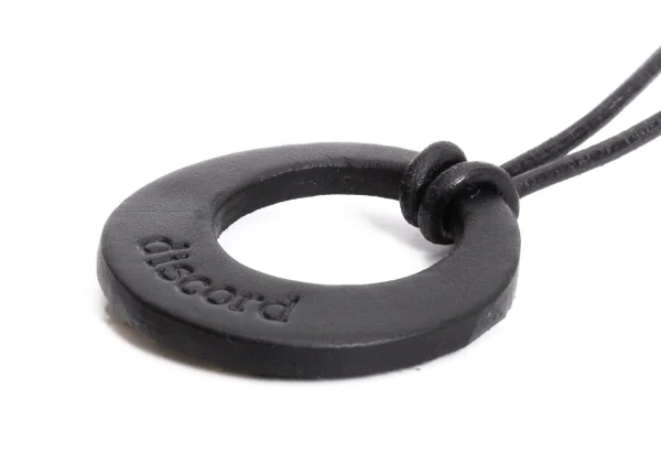Yohji yamamoto discord Leather Necklace K-170612_004