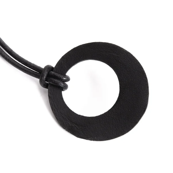 Yohji yamamoto discord Leather Necklace K-170612_007