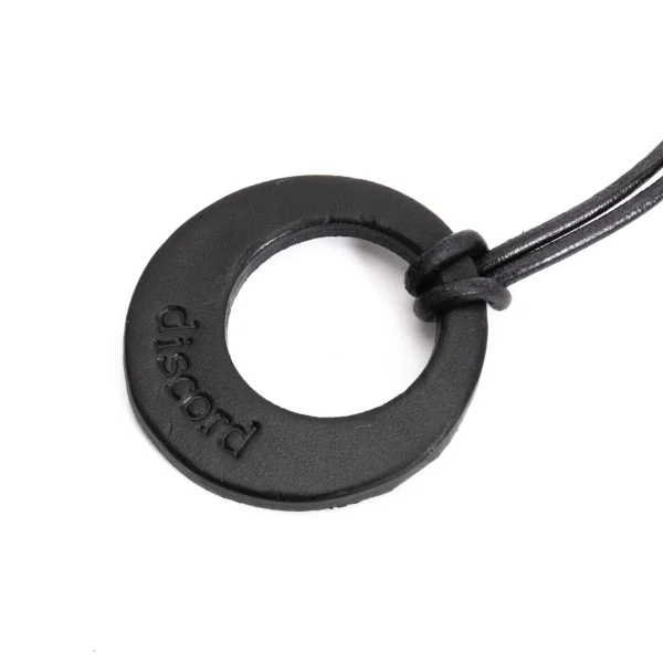 Yohji yamamoto discord Leather Necklace K-170612_008