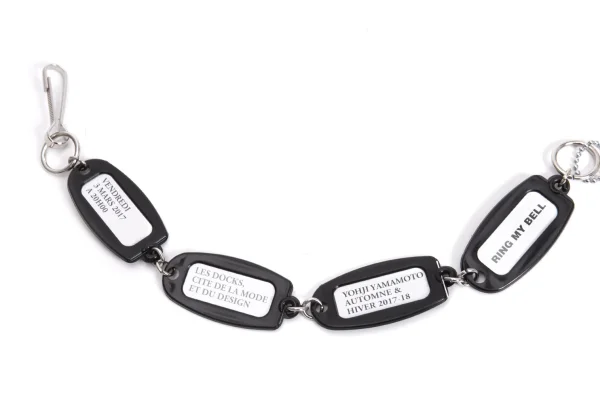 Yohji Yamamoto Tag Chain Necklace K-170613_004