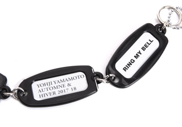 Yohji Yamamoto Tag Chain Necklace K-170613_006