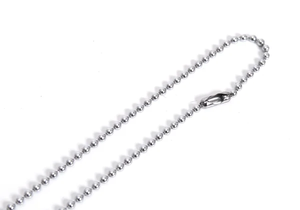 Yohji Yamamoto Tag Chain Necklace K-170613_009