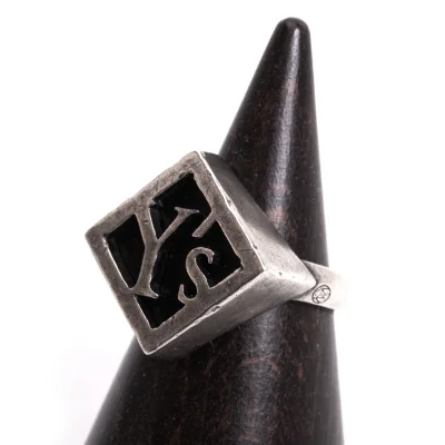 Y's Square Logo Ring