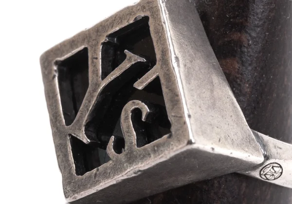 Y's Square Logo Ring K-170614_006