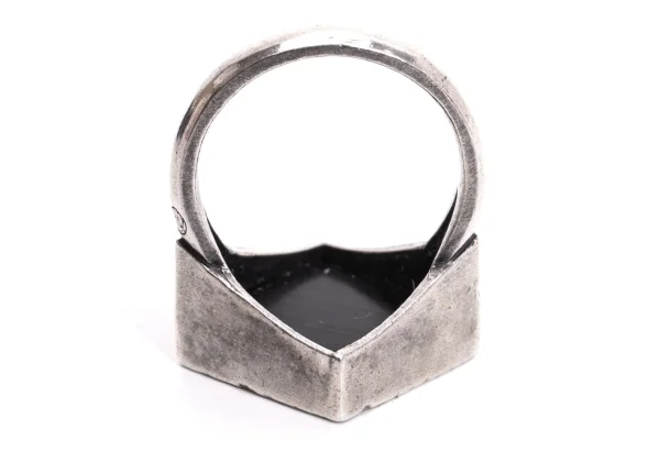 Y's Square Logo Ring K-170614_007