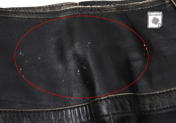 DIESEL Zip Pocket Design Leather Mini Skirt K-170615_016