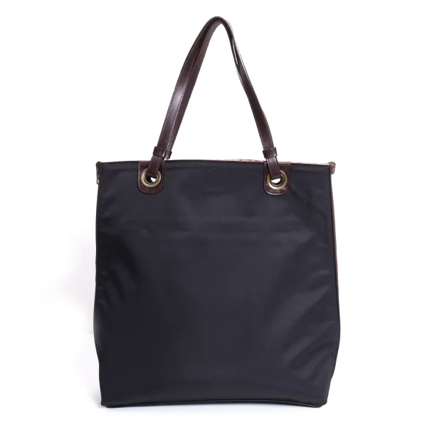 Jean Paul GAULTIER Feather Reversible V Cyber Tote Bag K-170618_015