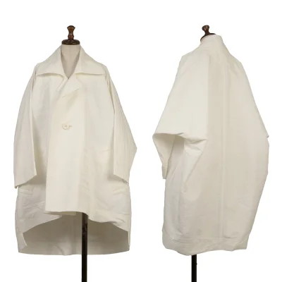 ISSEY MIYAKE Cotton Poly Stroke Jacquard Loose Jacket